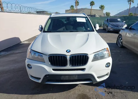 2013 BMW X3 xDrive28I z USA, uszkodzony, nr VIN 5UXWX9C5XD0A14125